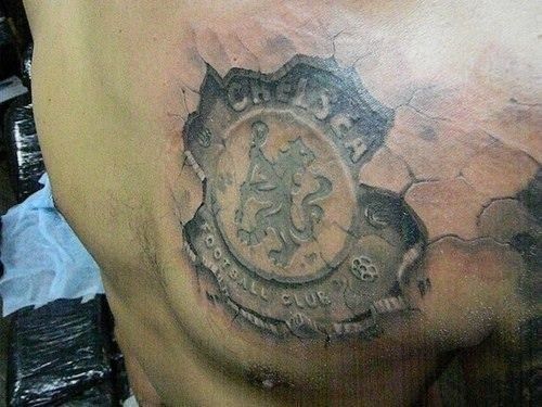Chelsea FC tattoo