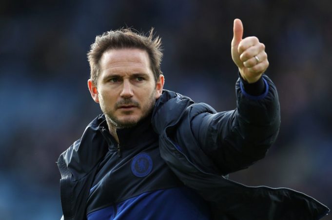 Frank Lampard is enjoying the pressure at Chelsea